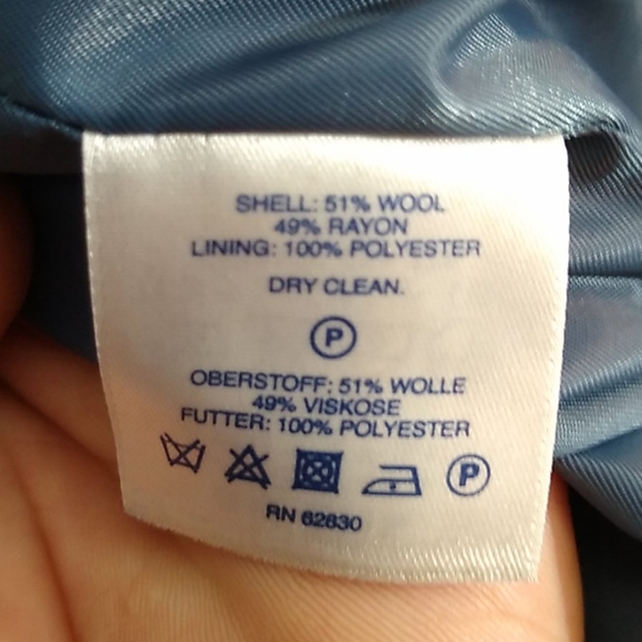 Women's light blue jacket size 18W - Picture 7 of 8